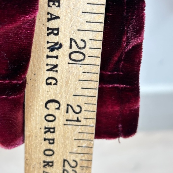 VTG Y2K Velvet Babydoll Maxi Dress 11-12 Bari Jay Whimsigoth Fairy Grunge Witchy - Picture 13 of 13